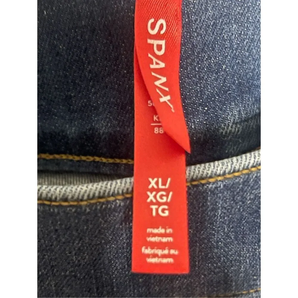NWT Spanx Flare Jeans Vintage Indigo Women’s Size XL
